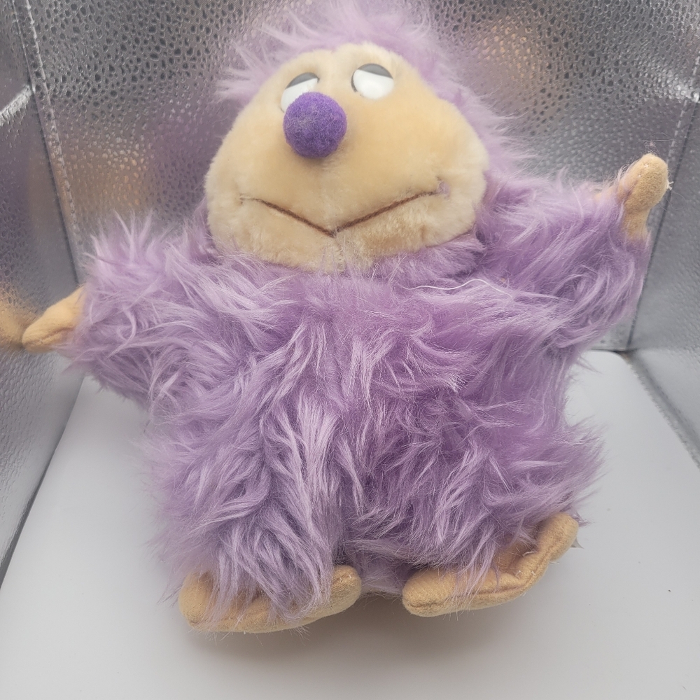 Vtg Dan Brechner Purple Plush 9"